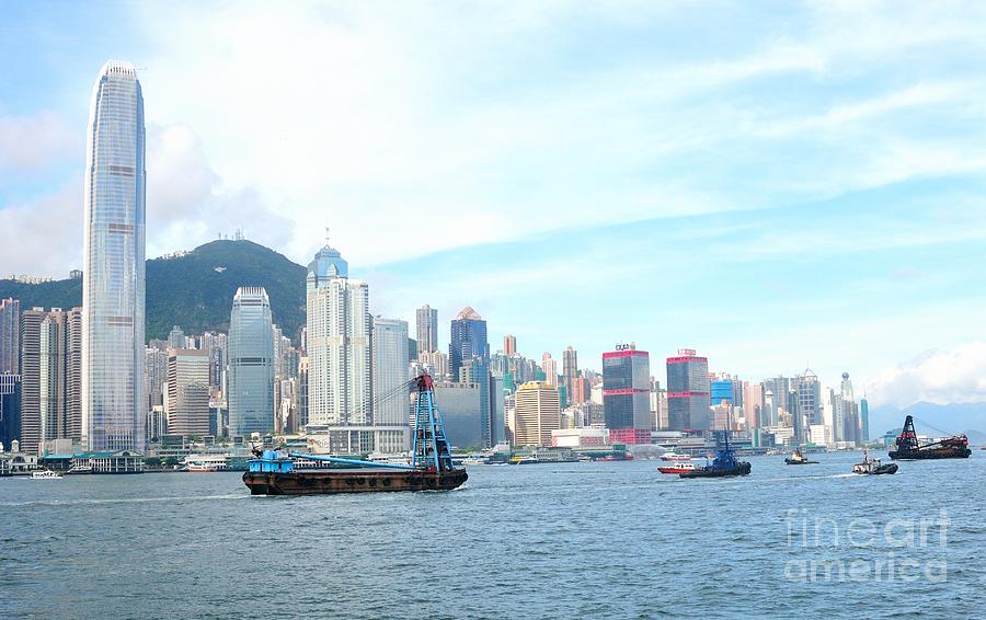 Hong Kong Harbour Photograph