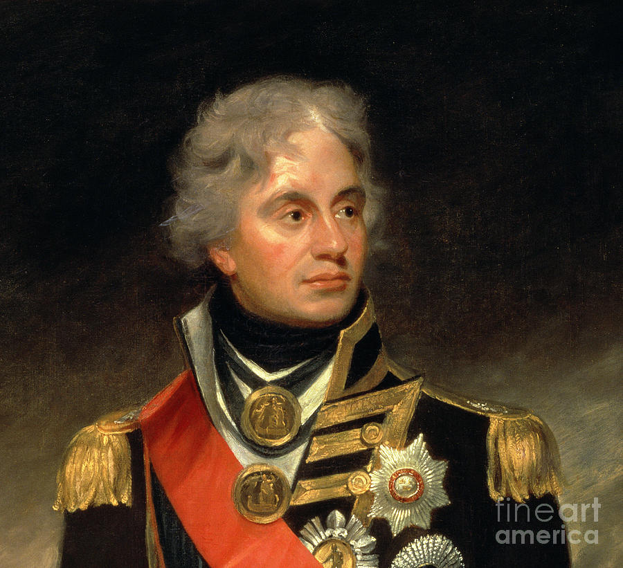 Horatio Viscount Nelson Painting by William Beechey