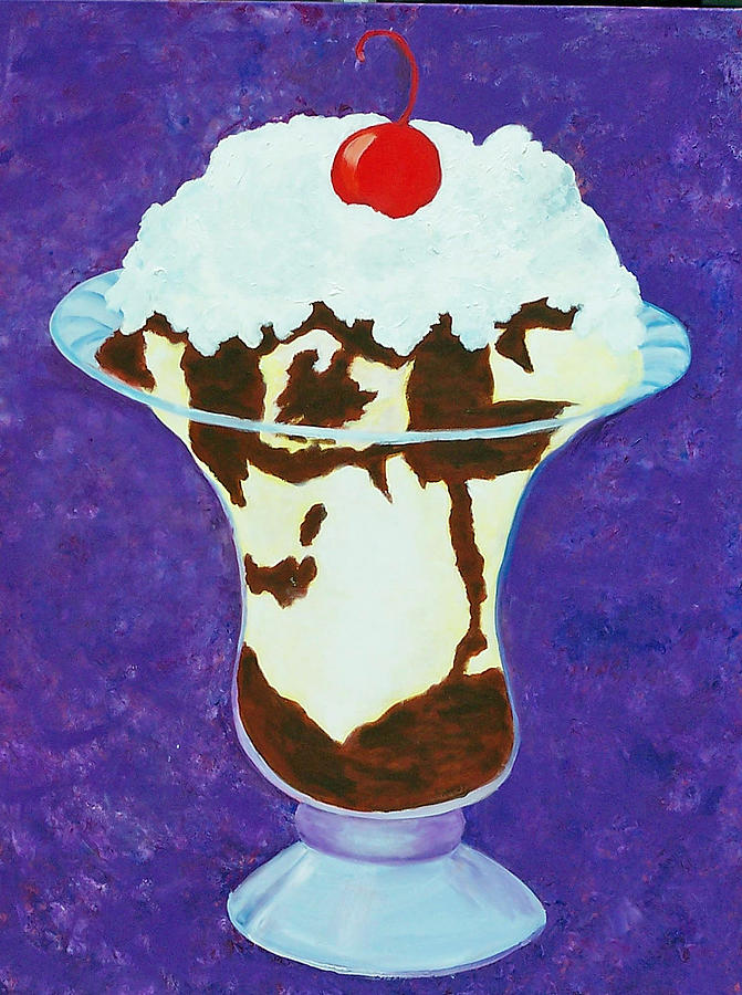 Hot Fudge Painting by Marcia Paige - Fine Art America