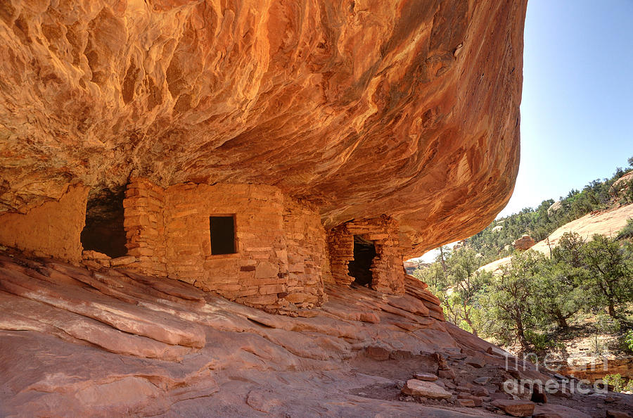 House on Fire Anasazi Indian Ruins #1 Photograph by Gary Whitton