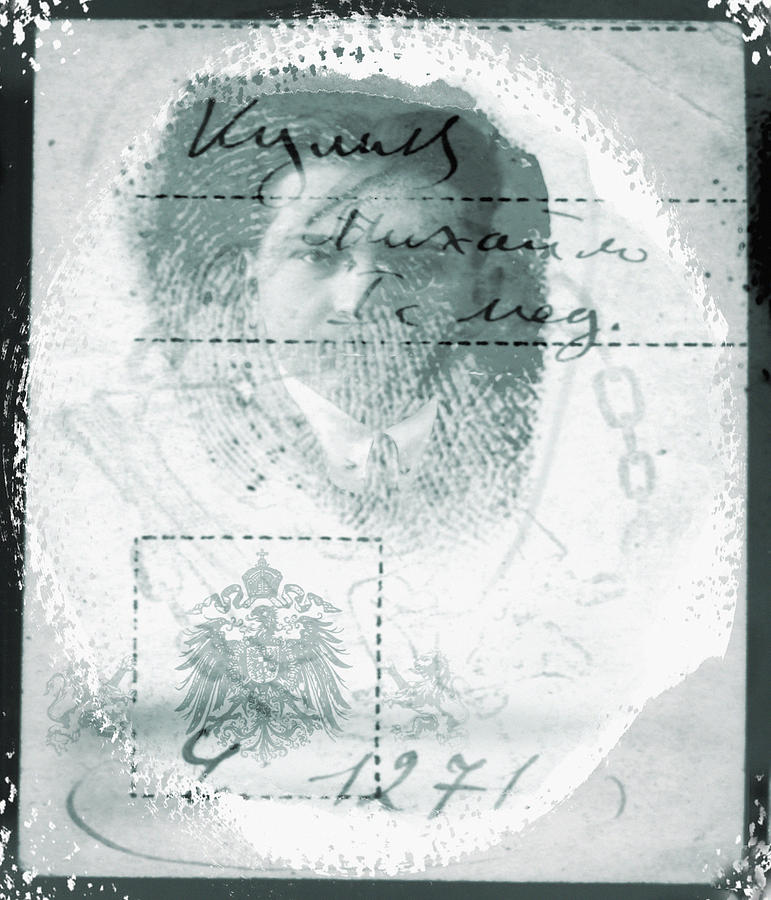 Stamp Photograph - Human Identification #1 by Mehau Kulyk