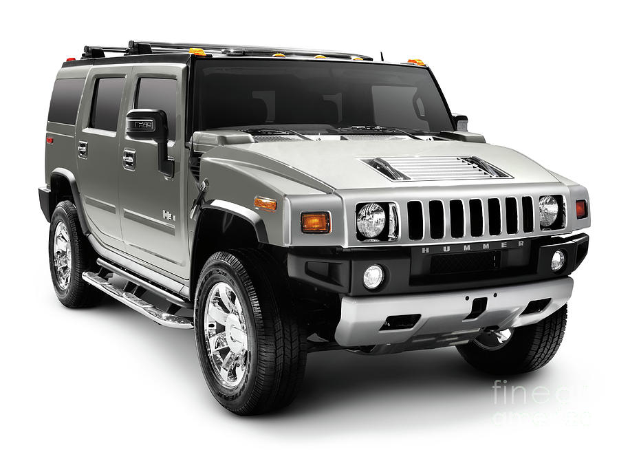 Transportation Photograph - Hummer H2 #1 by Maxim Images Exquisite Prints