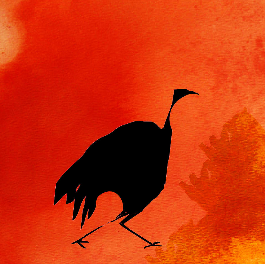Hunter Bird #1 Digital Art by Asok Mukhopadhyay
