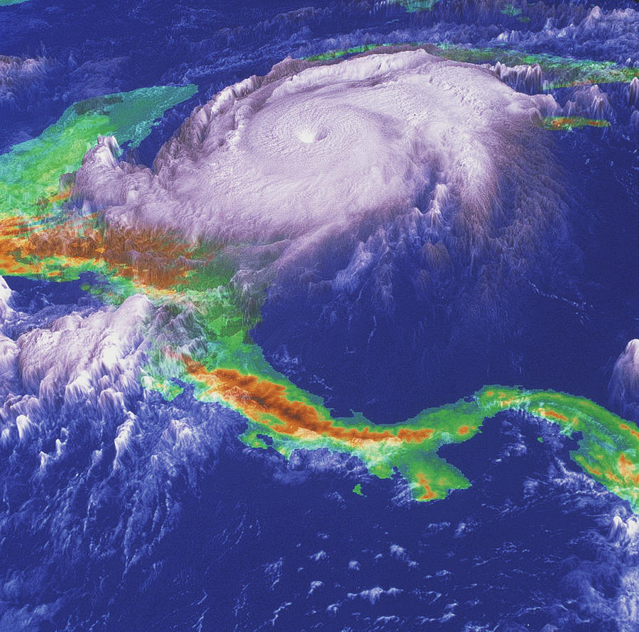 Hurricane Mitch Photograph by Nasagoddard Space Flight Center