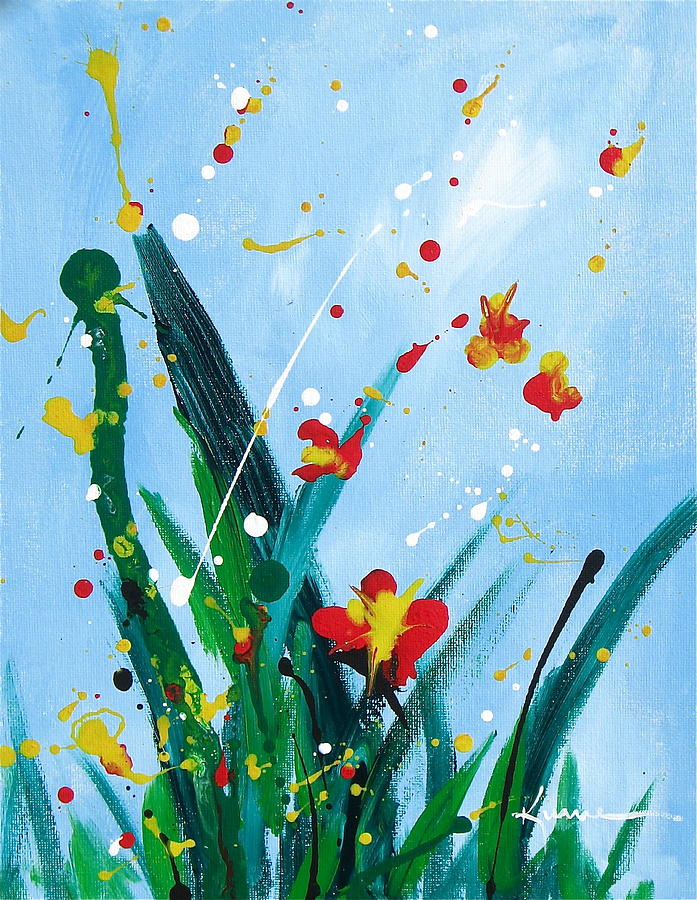 In the Garden II Painting by Kume Bryant