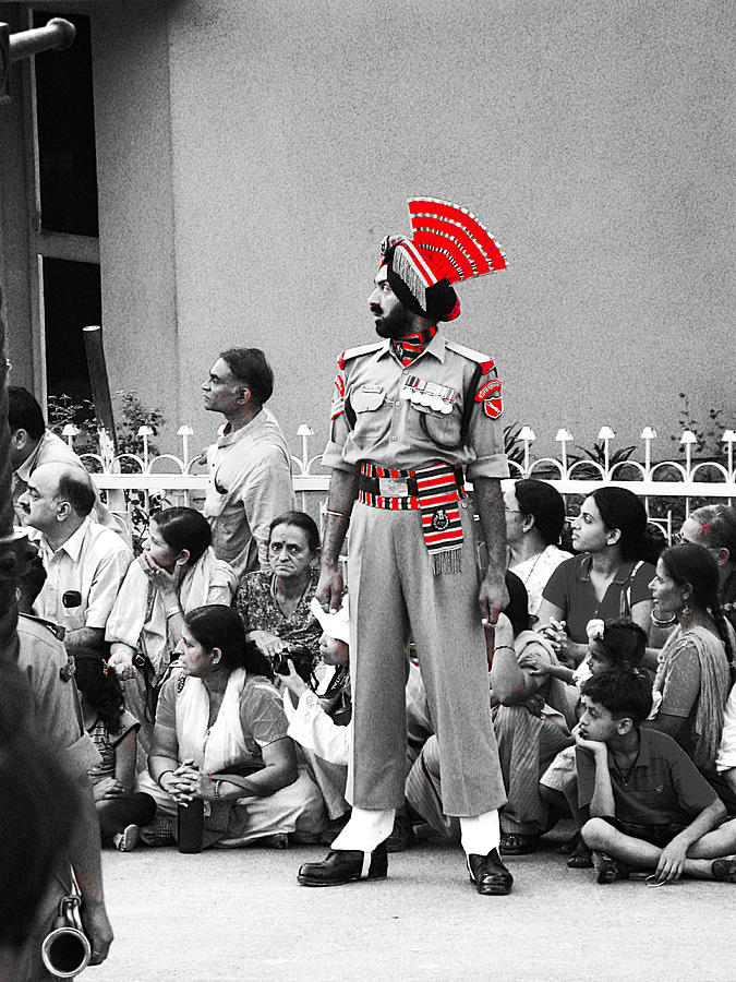 Indian Man Wearing Turban #1 Photograph by Sumit Mehndiratta