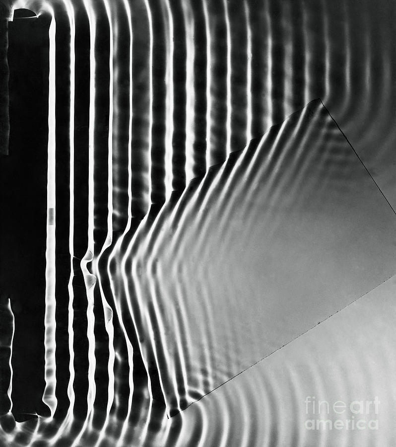 Interference Waves #1 Photograph by Berenice Abbott