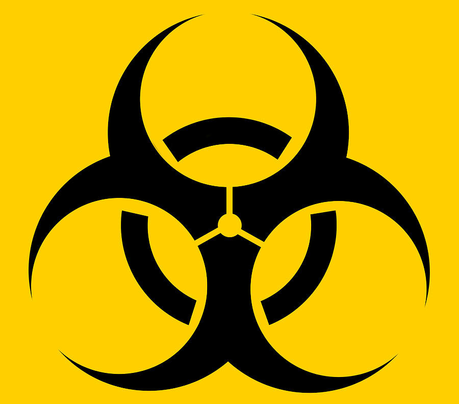 International Biohazard Symbol #1 Photograph by - Pixels