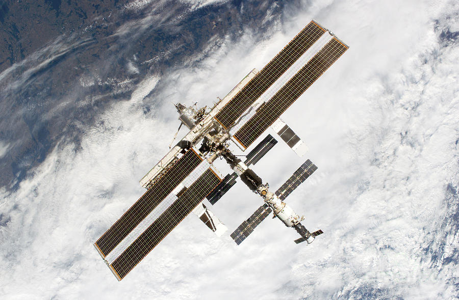 International Space Station #1 Photograph by Nasa