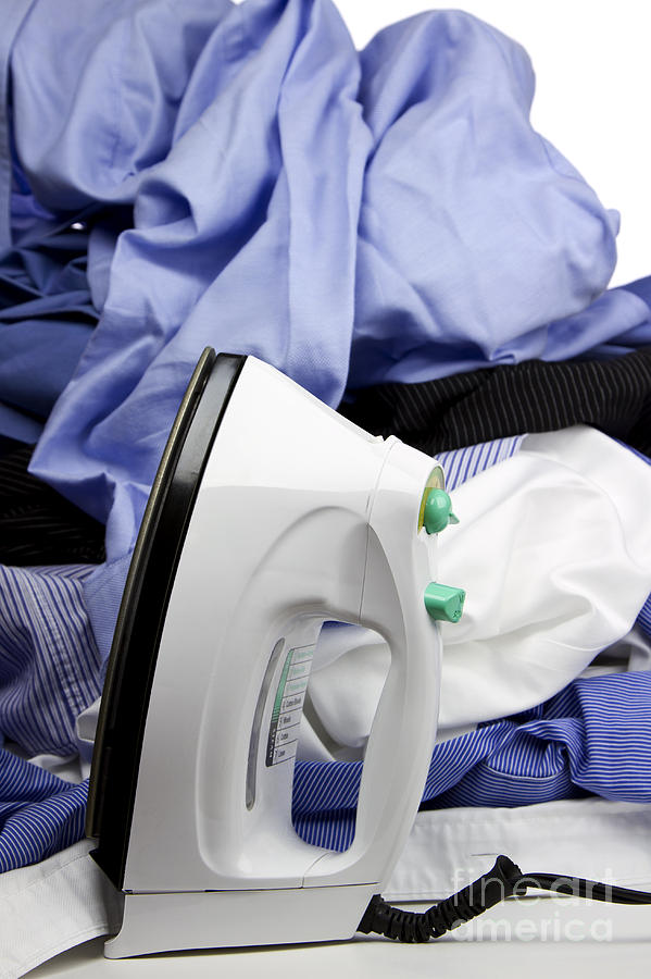 Clothing Photograph - Ironing #1 by Blink Images
