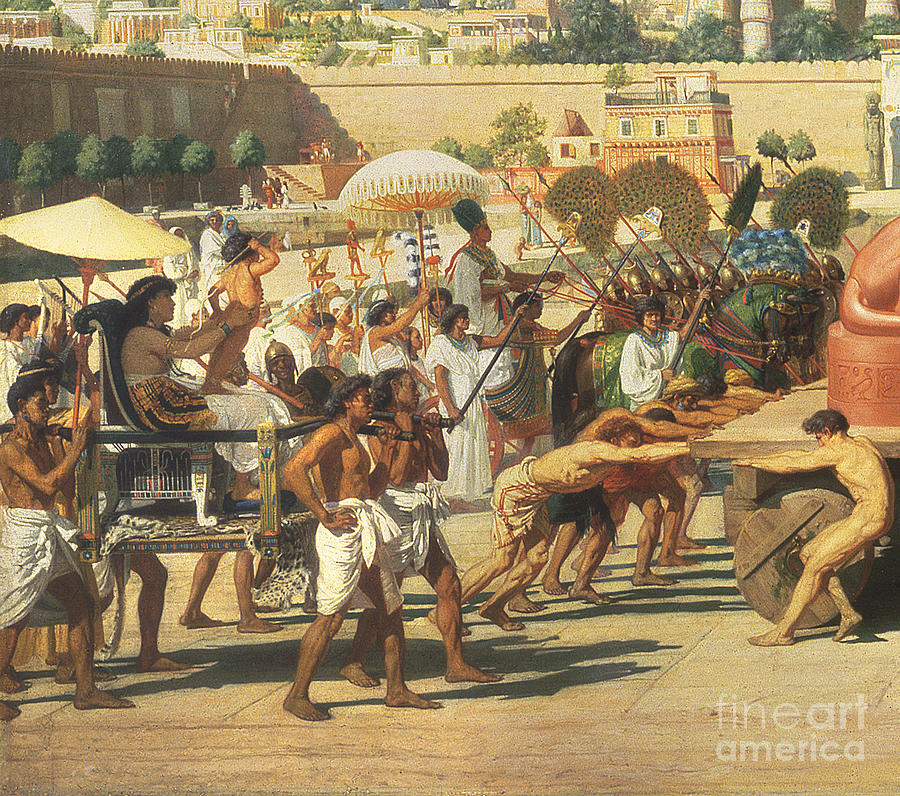 Israel in Egypt Painting by Sir Edward John Poynter - Fine Art America