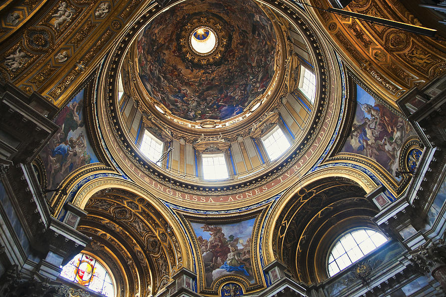 Italian Baroque Church #1 Photograph by Gonzalo Azumendi