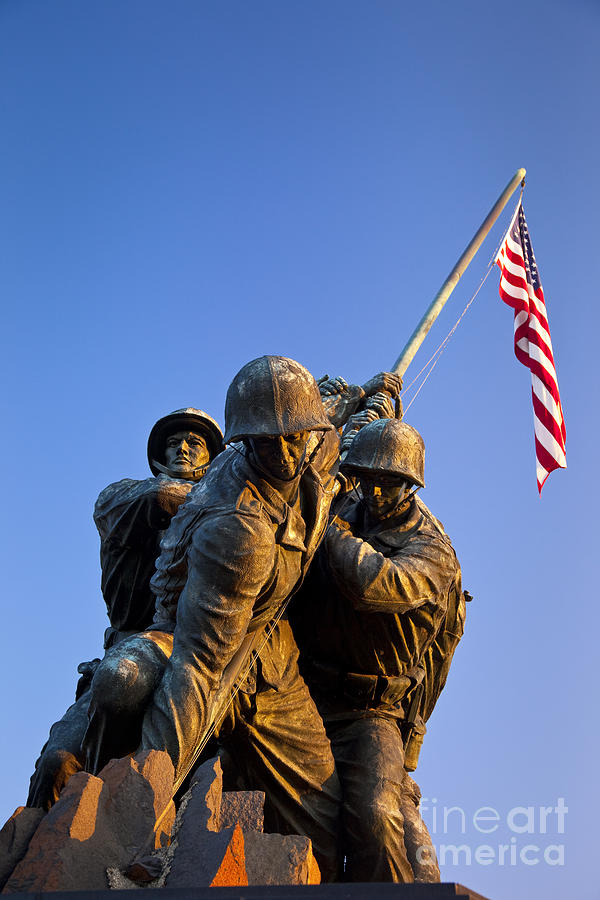 Iwo Jima Memorial #1 Photograph by Brian Jannsen