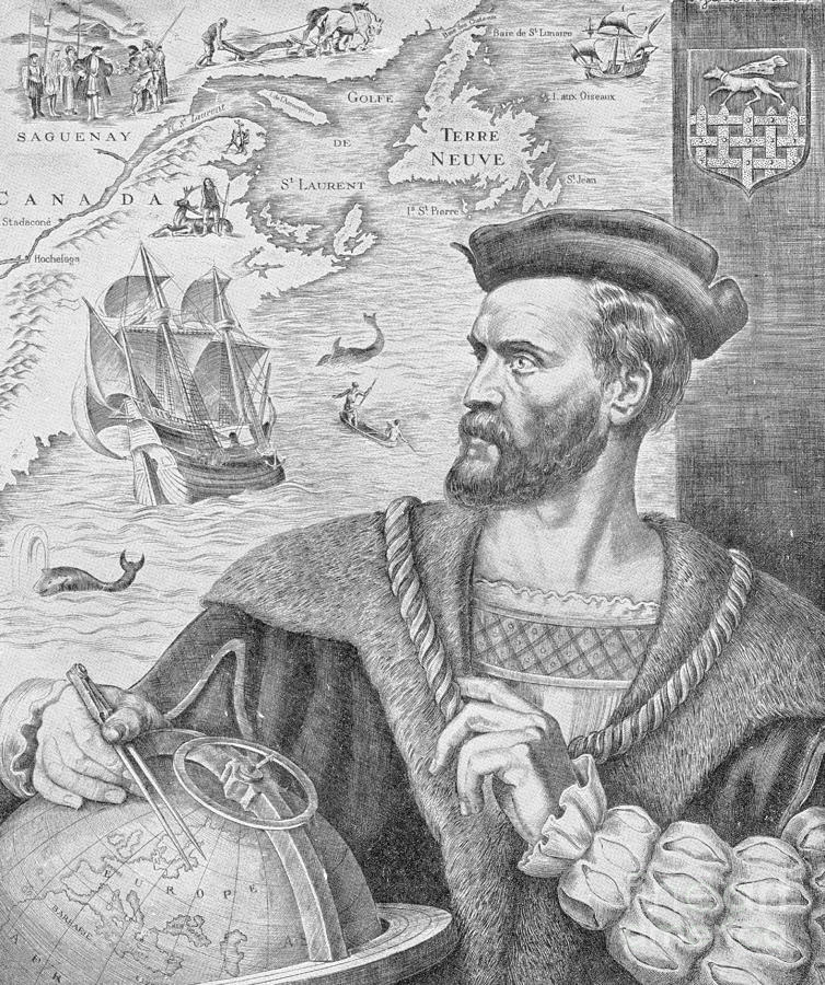 Jacques Cartier French Explorer Photograph By Science Source