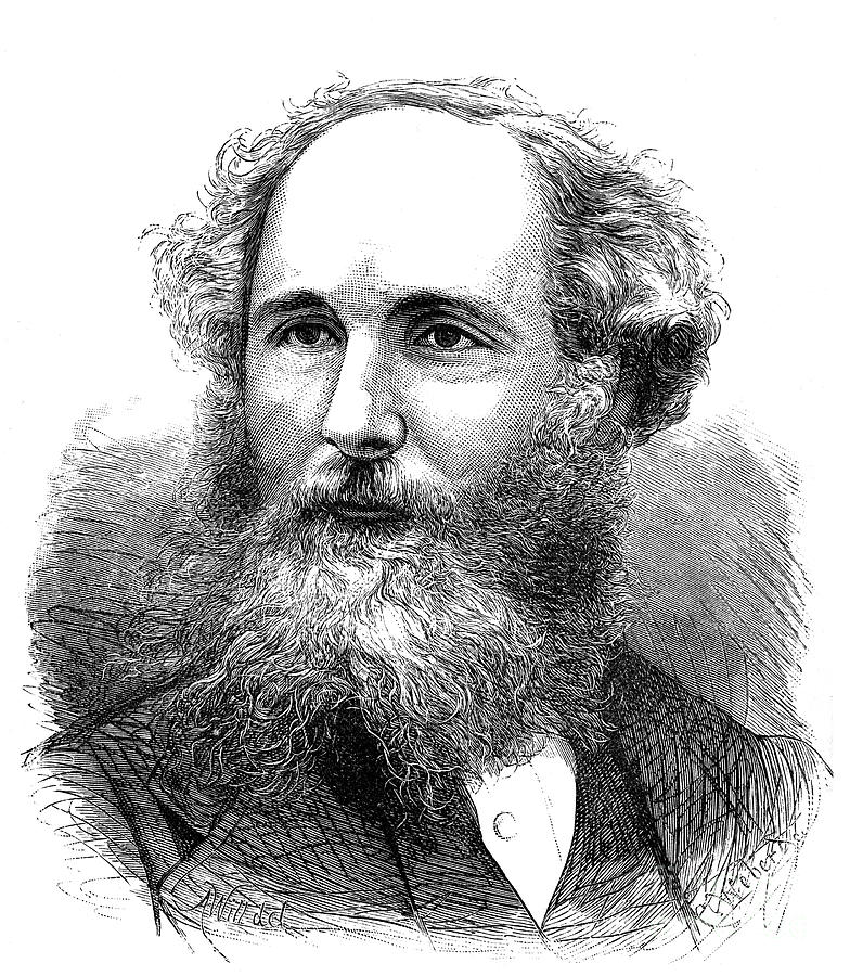 James Clerk Maxwell #1 Photograph by Granger