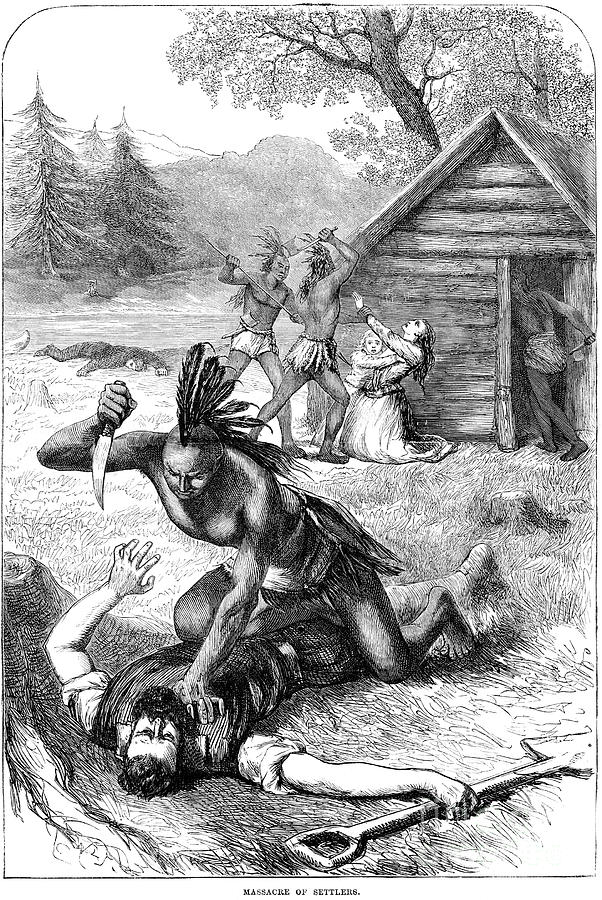 Jamestown: Massacre, 1622 #1 Photograph by Granger