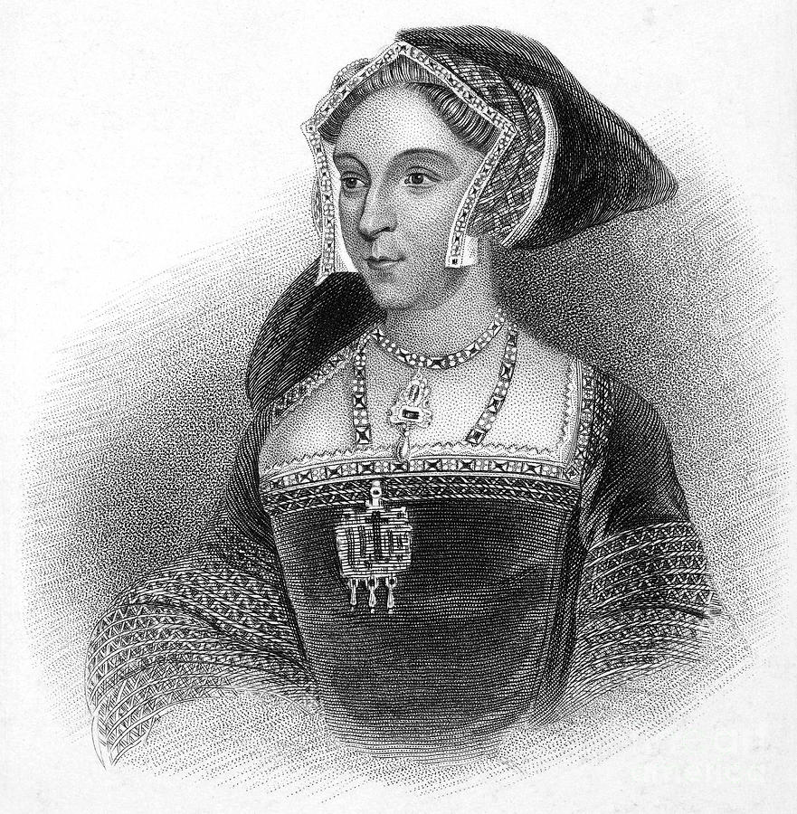Queen Photograph - Jane Seymour (1509-1537) #1 by Granger