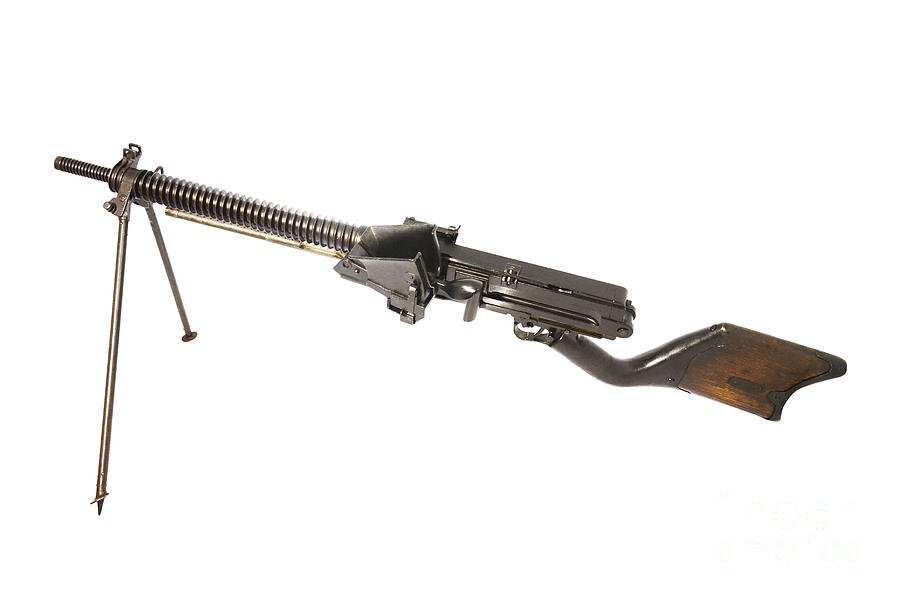 Japanese Type 11 Light Machine Gun by Andrew Chittock