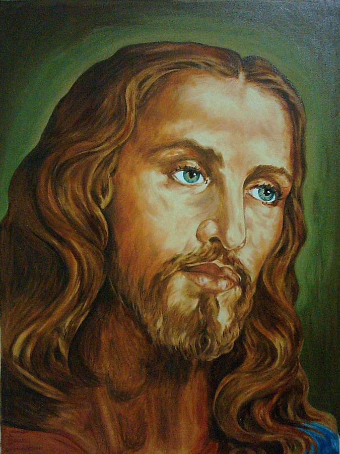 Jesus - Praise The Lord Painting by Tomy Joseph