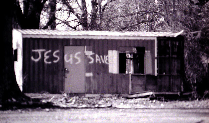 Jesus Saves #1 Photograph by Doug Duffey