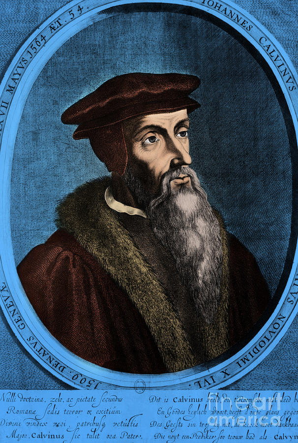 John Calvin, French Theologian #1 Photograph by Omikron