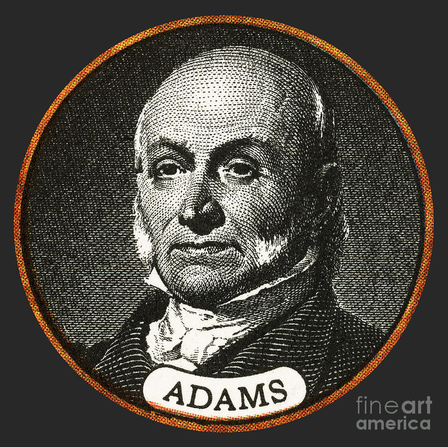 John Quincy Adams, 6th American #1 Photograph by Photo Researchers