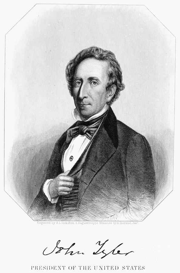 John Tyler (1790-1862) #1 Photograph by Granger