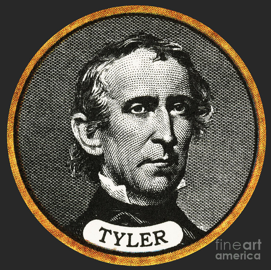 John Tyler #1 Photograph by Photo Researchers