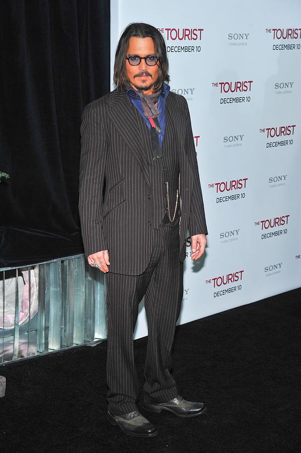Johnny Depp Photograph - Johnny Depp At Arrivals For The Tourist #1 by Everett