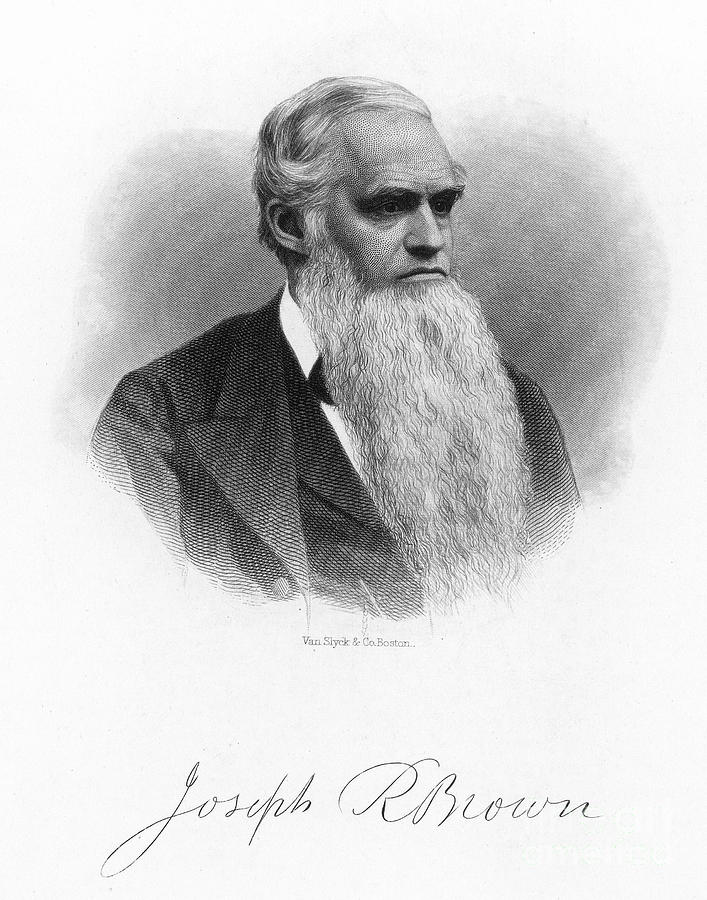 Joseph Rogers Brown (1810-1876) #1 Photograph by Granger