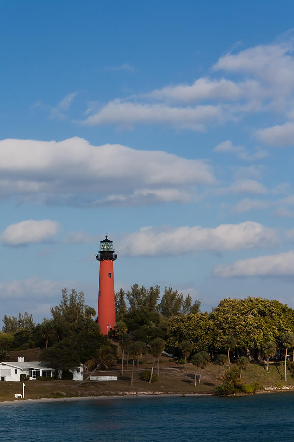 Jupiter Inlet Lighthouse #1 Photograph by Ed Gleichman