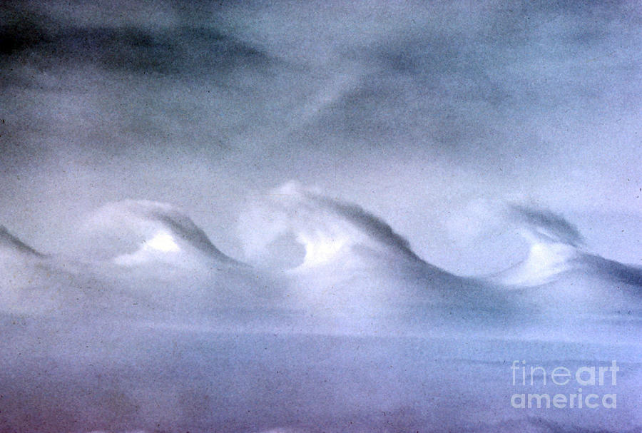 Kelvin-helmholtz Wave Clouds #3 Photograph by Science Source