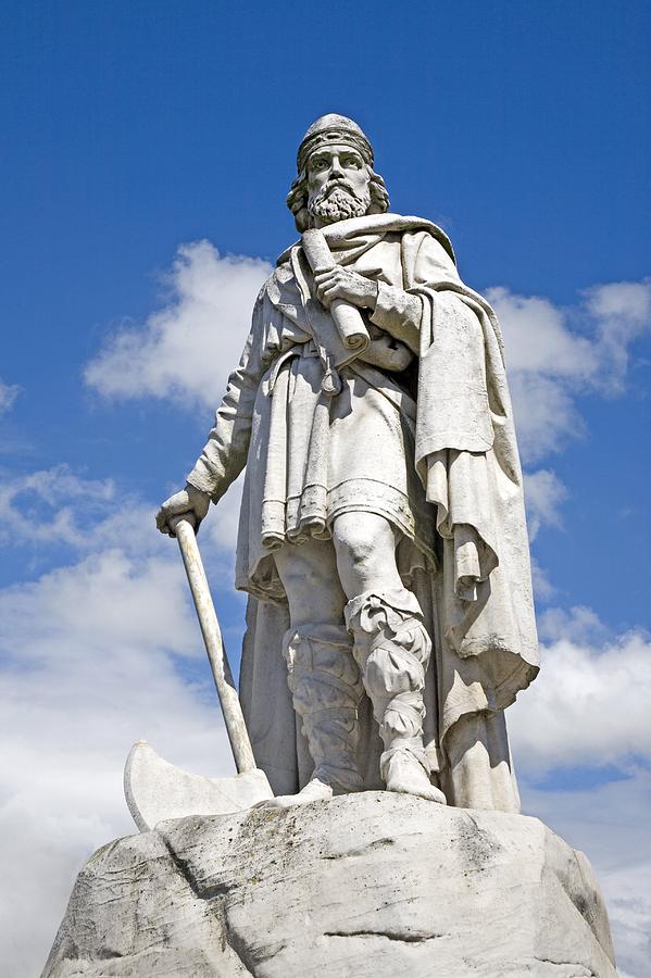 Alfred The Great Photograph - King Alfred The Great Of England #1 by Sheila Terry