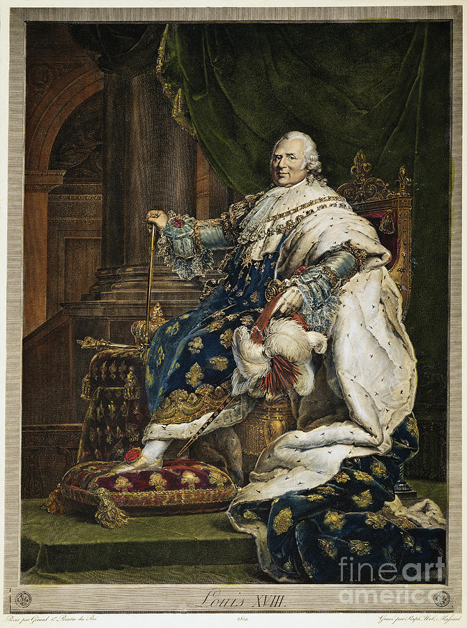 King Louis Xviii Of France #1 Photograph by Granger