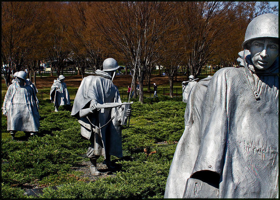 Korean War Memorial #1 Photograph by Farol Tomson