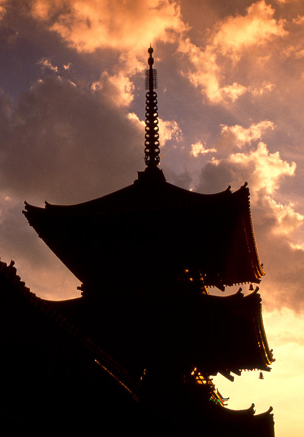 Kyoto #1 Photograph by David Harding