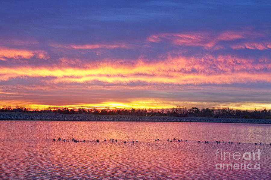 Lagerman Reservoir Sunrise #1 Photograph by James BO Insogna