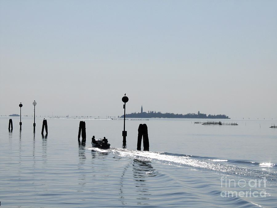 Holiday Photograph - Lagoon. Venice #1 by Bernard Jaubert