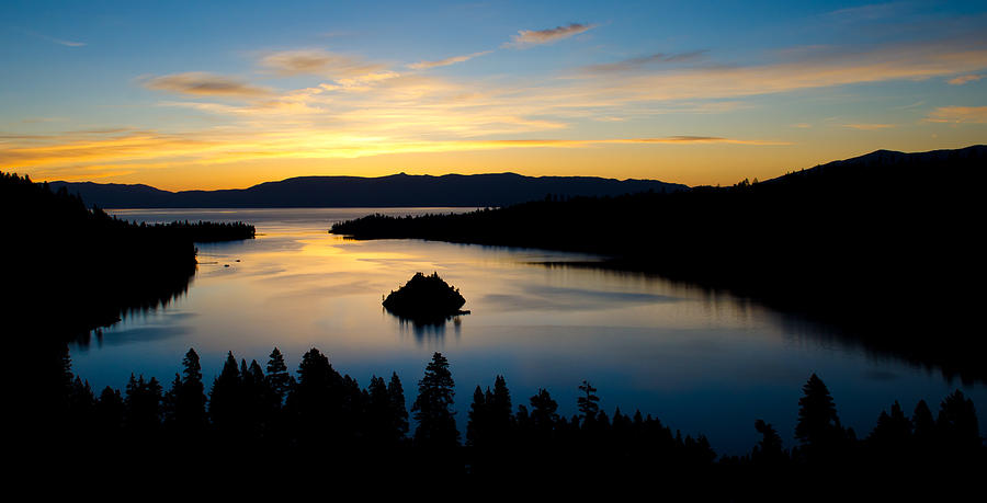 Lake Tahoe Sunrise Photograph by Joan McDaniel - Fine Art America