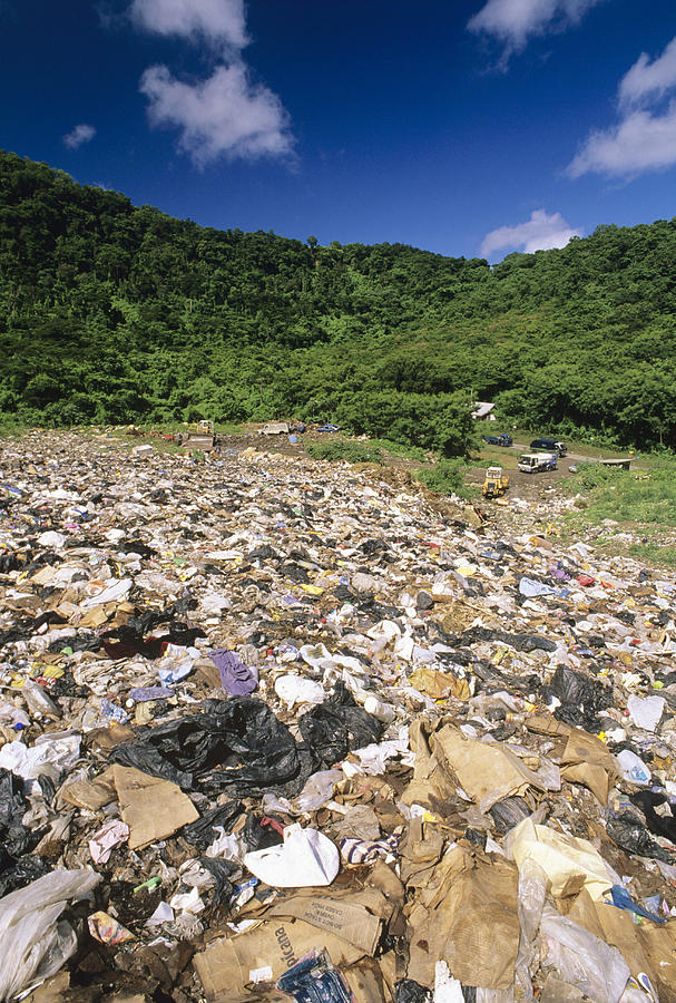 Pollution Photograph - Landfill Site #1 by David Nunuk