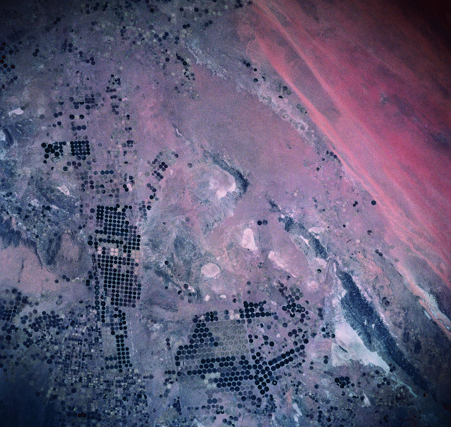 Landscape On Earth Viewed From A Satellite #1 Photograph by Stockbyte