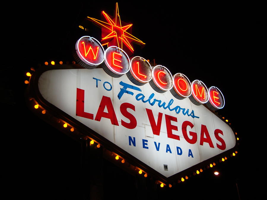 Las Vegas Sign Photograph by Dominic Olivares | Fine Art America