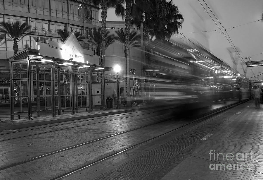 Late For The Trolley #1 Photograph by Eddie Yerkish