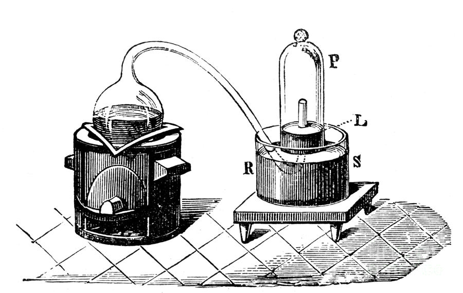 Lavoisiers Apparatus To Study Air #1 Photograph by Science Source