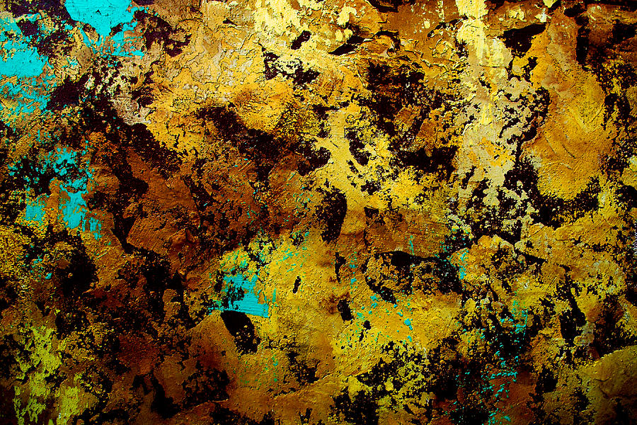 Layers of old Paint #1 Photograph by Frank DiGiovanni