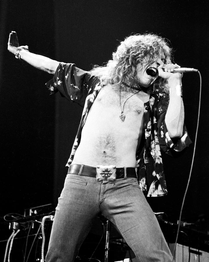 Led Zeppelin Robert Plant 1975 #1 Photograph by Chris Walter