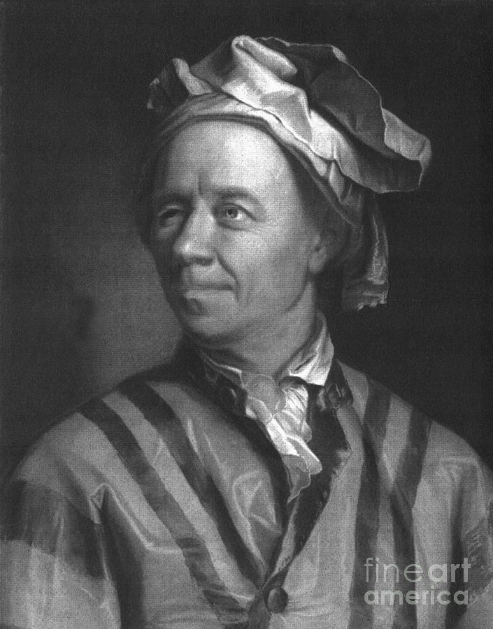 Leonhard Euler, Swiss Mathematician #1 Photograph by Science Source