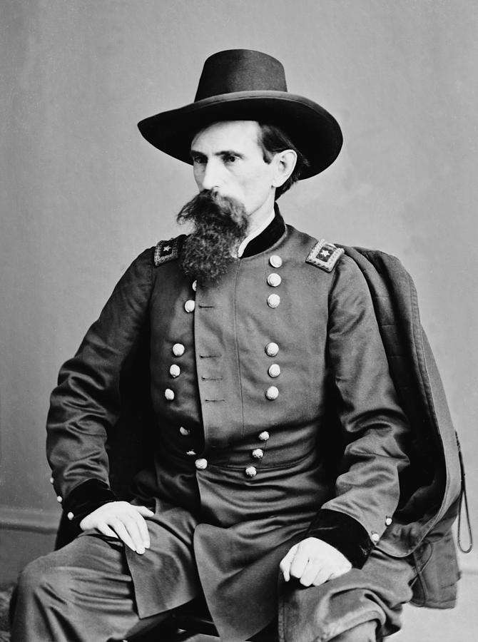 Lew Wallace 1827-1905, American Civil Photograph by Everett - Fine Art ...