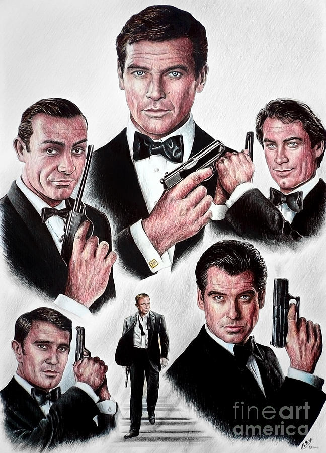 Licence to kill Drawing by Andrew Read - Fine Art America
