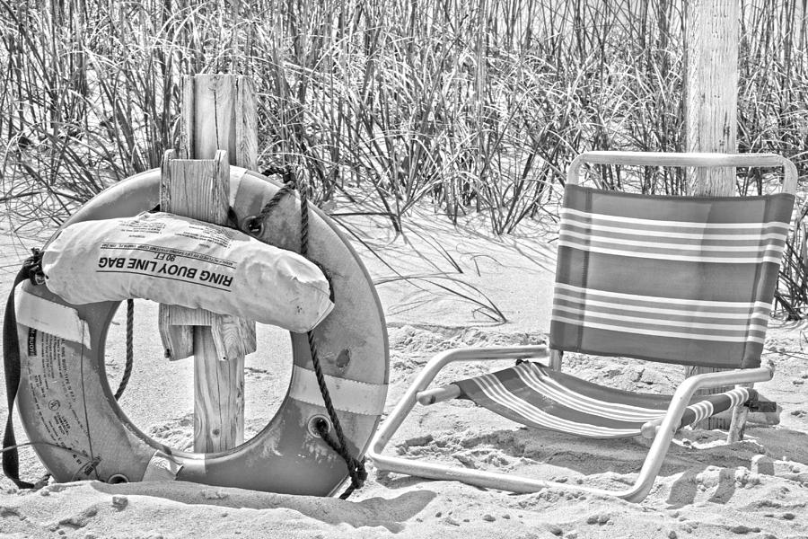 Beach Photograph - Lifeguard #1 by Betsy Knapp